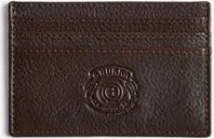 Ghurka Slim Card Case No. 204 in Vintage Walnut Leather at Nordstrom