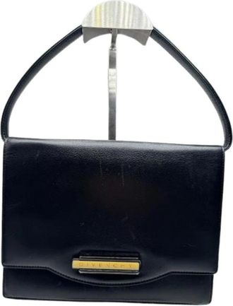 Givenchy Pre-owned Handtas - Dames - Vintage Handtas - Zwart - ONE Size - Leer - Vintage