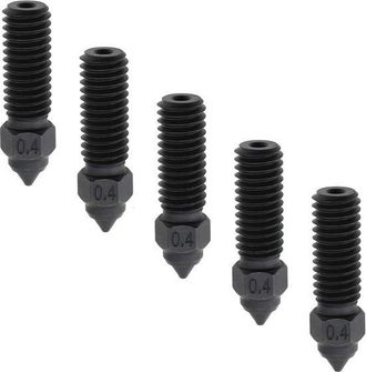 No Brand Repuestos Para Impresoras 3d - Boquillas Para Impresoras 3d - Kit De 5 Piezas Para Extrusor De Impresora 3d, 0,4 Mm, Apto Para Varios Modelos
