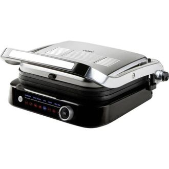 Domo Do9249g Grill El&eacute;ctrico Negro Con Revestimiento Antiadherente