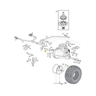 STIGA Sports Trasmissione idrostatica ORIGINALE STIGA trattorino FX PRO KW 118400994/0