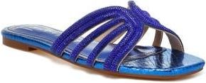 London Rag Dindy Embellished Slide Sandal in Royal Blue at Nordstrom Rack, Size 10