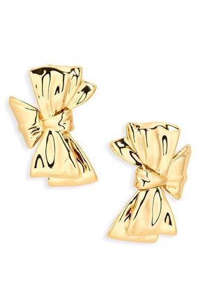 Jennifer Fisher Small Bow Stud Earrings in Gold at Nordstrom