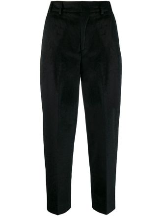 Pantaloni Torino Daisy trousers - women - Cotton/Spandex/Elastane/Viscose - 40 - Black