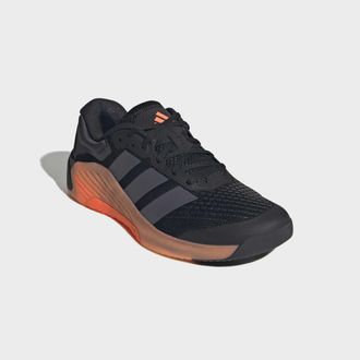 adidas Trainingsschuh ADIDAS PERFORMANCE DROPSET 4 TRAINING, Herren, Gr. 42,5, core schwarz, aurora onix, lucid orange, Textil, Schuhe Trainingsschuh