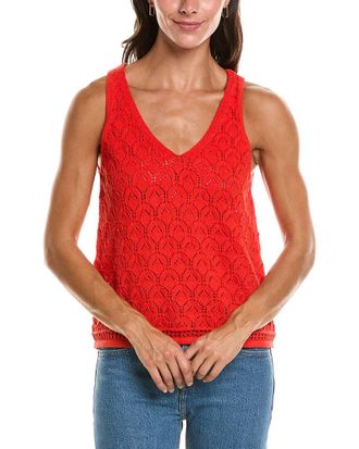 Vince Camuto Pointelle Tank