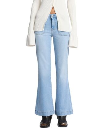 7 For All Mankind Dojo Tailorless Sirte Flare Leg Jean