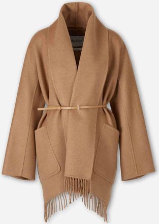 Max Mara Short Fringe Coat