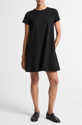 Vince Bias Swing Dress in Black at Nordstrom, Size Xx-Small