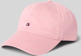 Tommy Hilfiger Basecap aus reiner Baumwolle in Altrosa, Gr&ouml;&szlig;e 1