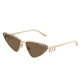 Jimmy Choo London Sunglasses, female, Yellow, 63 MM, Jc4001B Sunglasses