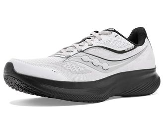 Saucony Cohesion 18 Mens Running Shoes White/Black : 10.5 D - Medium, Textile