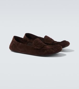 Acne Studios Bojan suede loafers