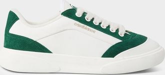 Casablanca Del Mar Colorblocked Suede Low-Top Sneakers