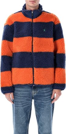 Polo Ralph Lauren Striped Pile Fleece Jacket