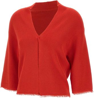 KANGRA Mujer, Jerseys, Rojo, Talla: S