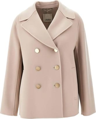 Max Mara Jack met dubbele rij knopen - Beige