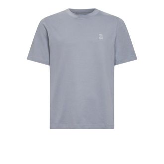 Brunello Cucinelli Uomo, Top, Blu, S, new