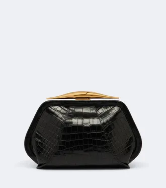 Elie Saab The Tresor Small leather clutch
