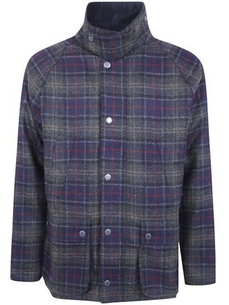 Barbour Wool Jacket Tartan Bedale