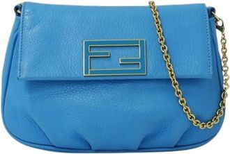 Fendi Borsa Pre-owned Vintage Crossbody - - Pre-owned - Donna - Blu - ONE SIZE