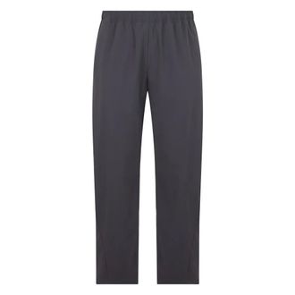 Stone Island Straight Trousers, male, Gray, Size: W33 Loose Technical Pants