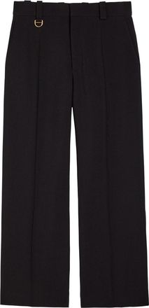 Chlo&eacute; Wide-leg Wool Trousers - Black - 42 (UK14 / L)