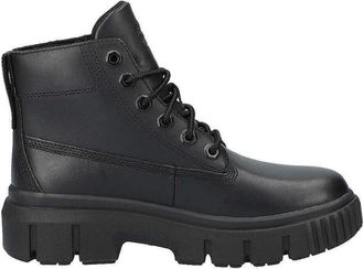 Timberland Veterschoenen voor dames - Dames - Veterlaarzen - Zwart - 36 EU - Leer - Schoenen