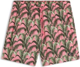 BOSS Swim shorts with all-over print