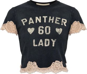 Valentino Garavani Dames, Tops, Zwart, Maat: XS Katoen