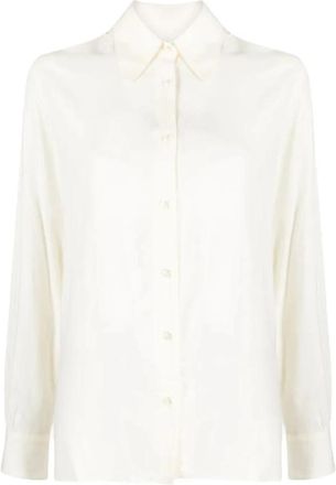 Officine G&eacute;n&eacute;rale Beige Iseult Shi - Stijlvol en trendy - Dames - Overhemden - Beige - L - Overhemden