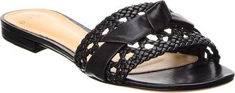 Alexandre Birman Clarita Basketry Leather Sandal