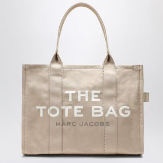 Marc Jacobs Beige Canvas Large Tote Bag