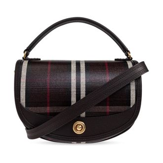 Burberry Handbags, female, Brown, Size: ONE SIZE Highlands Handbag