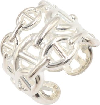 Hermès Silver Silver 925 Band Ring (Pre-Owned)