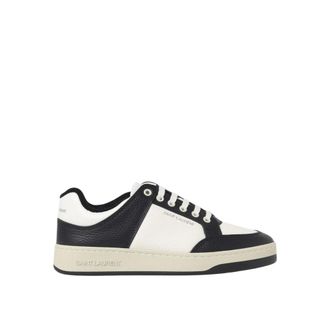 Saint Laurent Court Classic LowTop Leather Trainers