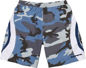 SUPREME SS26 Paneled Water Short Blue Camo SUP-SS26-289-BMO