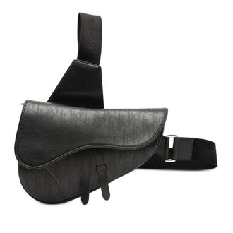 Dior Tweed handschoenen Oblique Geperforeerd Kalfsleer Galaxy Zadelhandtas