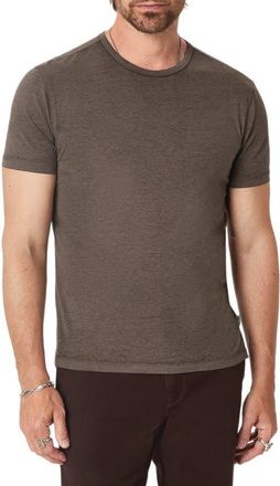 John Varvatos Bale Burnout Crewneck T-Shirt in Teakwood at Nordstrom, Size Xx-Large