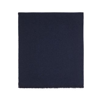 Fay Accessoires, Heren, Blauw, ONE Size, Wol, Wool Scarf