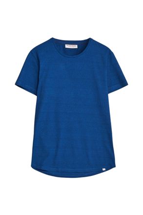 Orlebar Brown Mens Short Sleeves Tee In Signal Blue