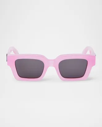 Off-white Men & apos;s Virgil Acetate Square Sunglasses