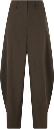 Birgitte Herskind Broeken, Dames, Bruin, S, Wijde broek
