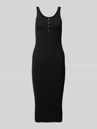 Pieces Super Slim Fit Freizeitkleid aus Baumwoll-Mix Modell KITTE in Black, Gr&ouml;&szlig;e XS