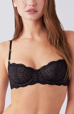 b.tempt'd by Wacoal Untamed Underwire Demi Bra in Night at Nordstrom, Size 34Dd