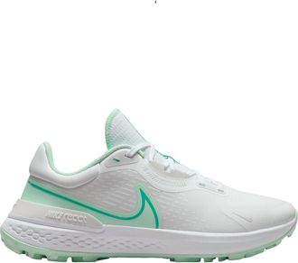 Nike Men Infinity Pro 2 Golf Shoes In White/green