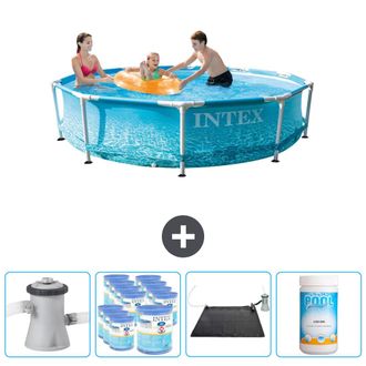 Intex Piscina Con Estructura Redonda - 305x76 Cm - 7-piezas Scb92