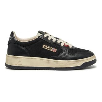 Autry Sneakers, female, Black, Size: 8 US Super Vintage Sneaker