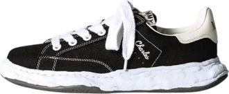 Miharayasuhiro Charles OG Sole Canvas Low Black A12FW703-BLK