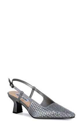 Lady Couture Shananr Slingback Pump in Pewter at Nordstrom Rack, Size 12